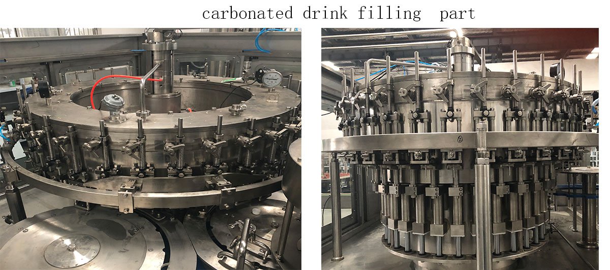 carbonated drink fillig machine