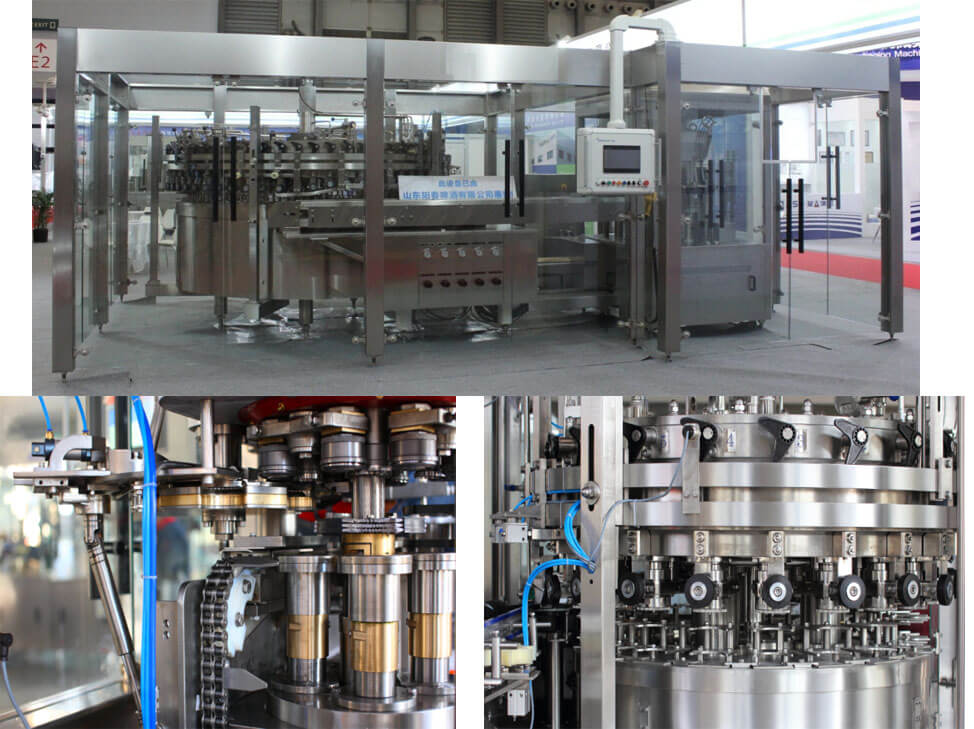  juice can filling & sealling machine