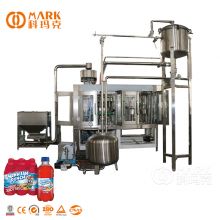 Small Flavored Water Production Line Manufacturing Plant