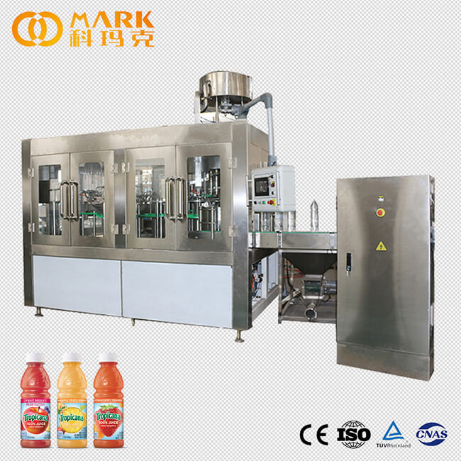 2000-24000 BPH For  Bottled Packaged Juices Filling Production Line (RCGF24-24-8)