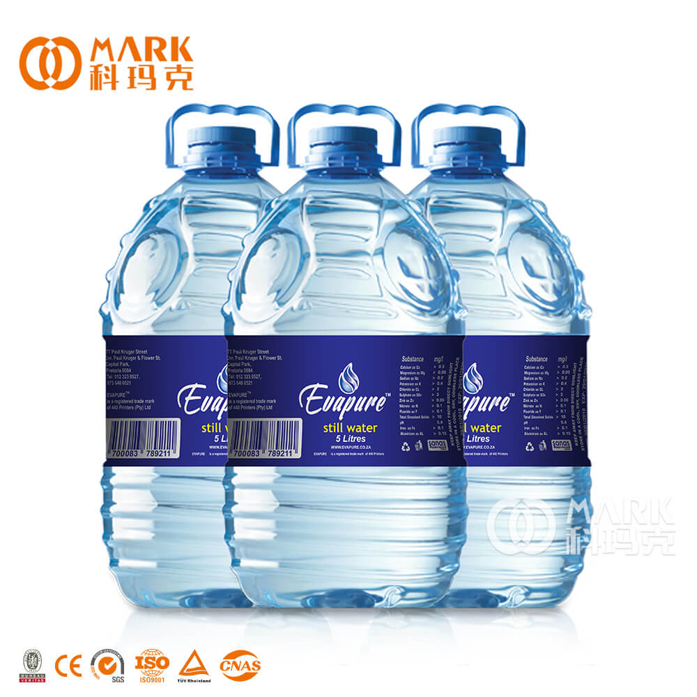 1,500BPH 3-10L Drinking Pure Water Filling Machine Line
